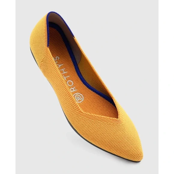 NWT Rothy’s The Point Marigold Flats - Picture 4 of 11
